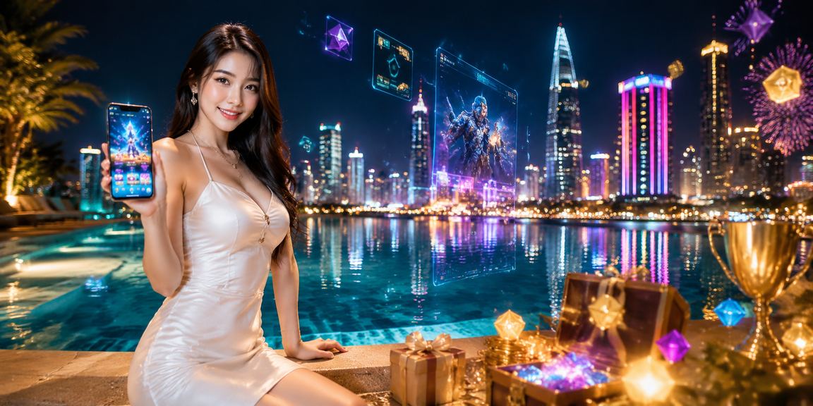 Cảnh đặt cược esports ban đêm tại TP.HCM với ánh đèn neon rực rỡ